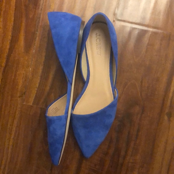 Cobalt d’orsey flats from J.Crew, never worn - Picture 2 of 4